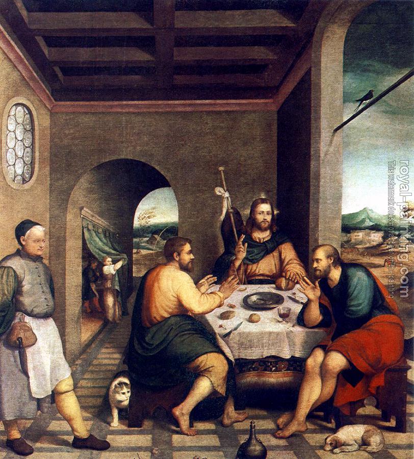 Jacopo Bassano : Supper At Emmaus Jacopo Bassano : Supper At Emmaus